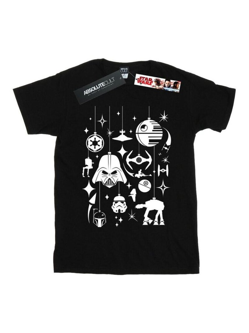 Star Wars - T-shirt Noir - Kiabi