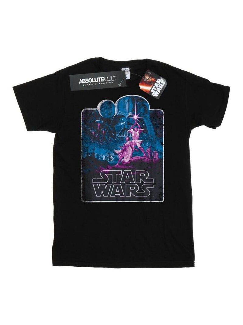 Star Wars - T-shirt Noir - Kiabi