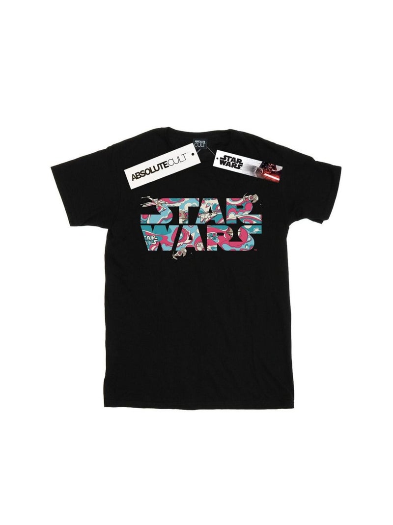 Star Wars - T-shirt Noir - Kiabi