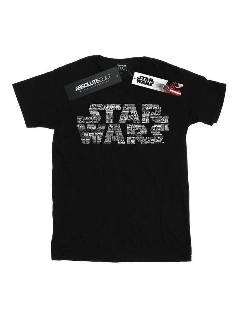 Star Wars - T-shirt Noir - Kiabi