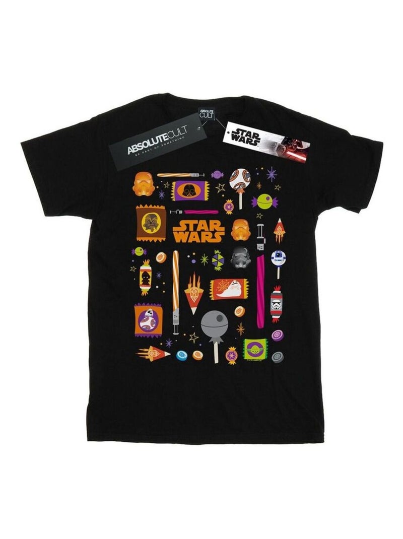 Star Wars - T-shirt Noir - Kiabi