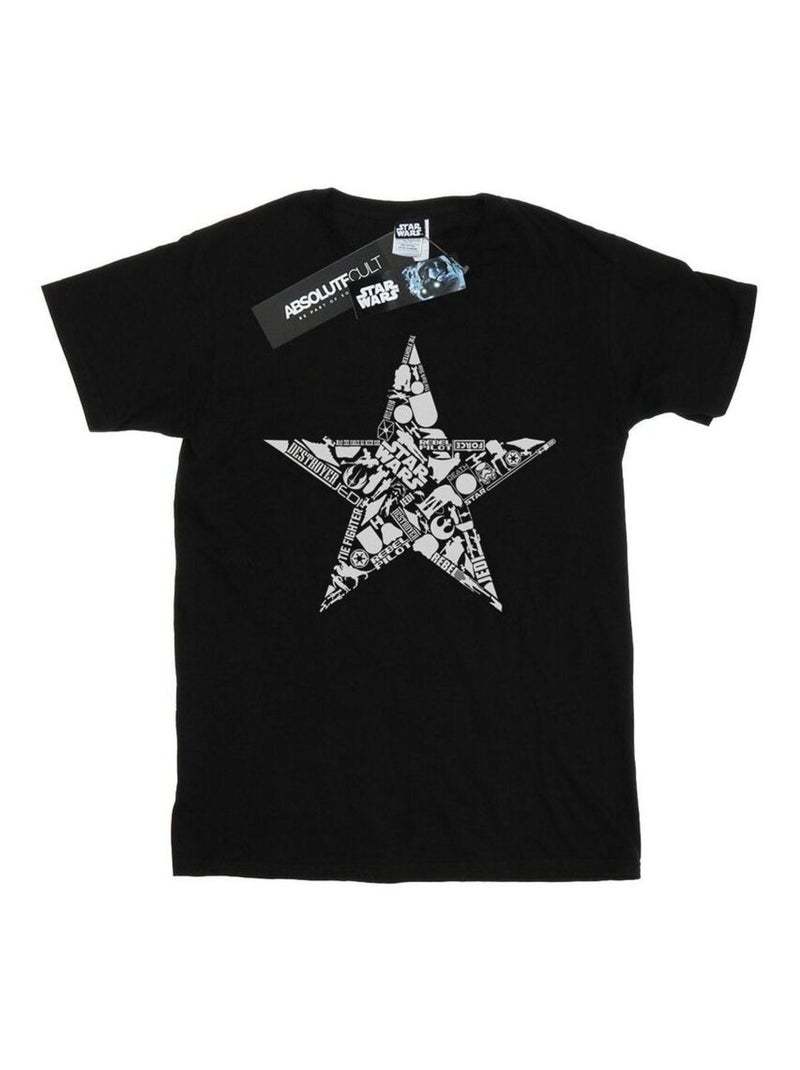 Star Wars - T-shirt Noir - Kiabi