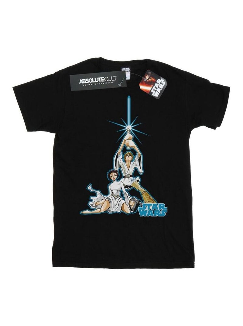 Star Wars - T-shirt Noir - Kiabi