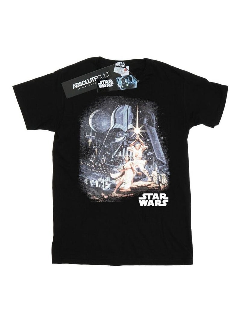 Star Wars - T-shirt Noir - Kiabi