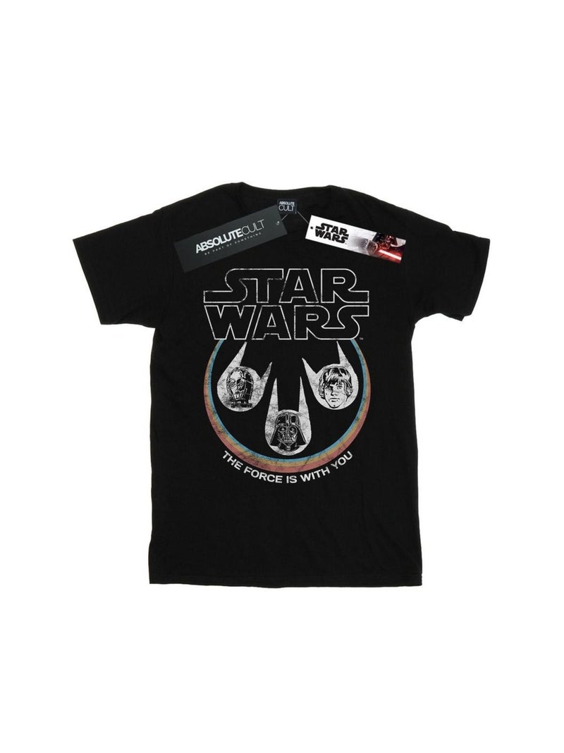 Star Wars - T-shirt Noir - Kiabi