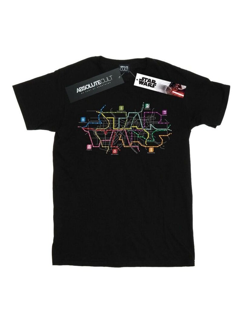 Star Wars - T-shirt Noir - Kiabi
