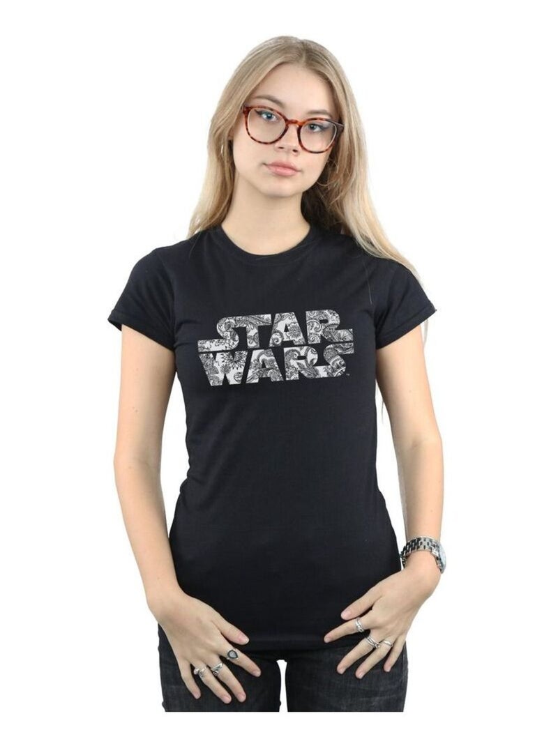 Star Wars - T-shirt Noir - Kiabi