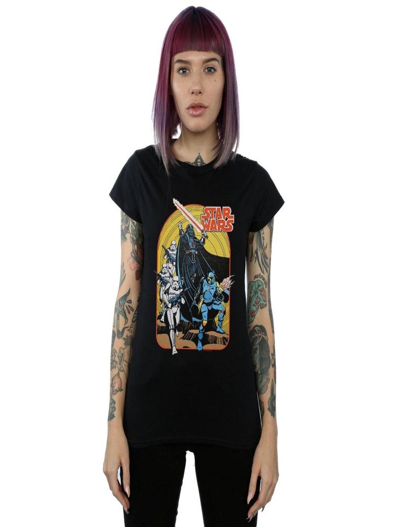 Star Wars - T-shirt Noir - Kiabi