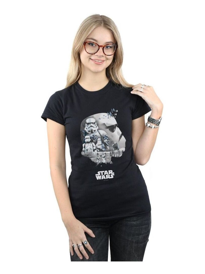 Star Wars - T-shirt Noir - Kiabi
