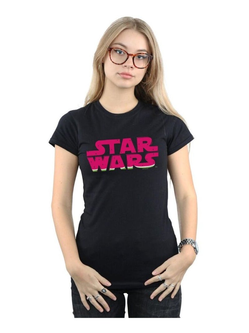 Star Wars - T-shirt Noir - Kiabi