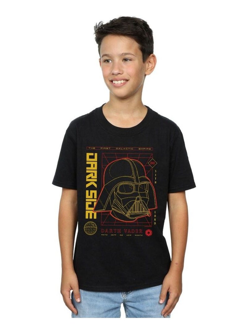 Star Wars - T-shirt Noir - Kiabi