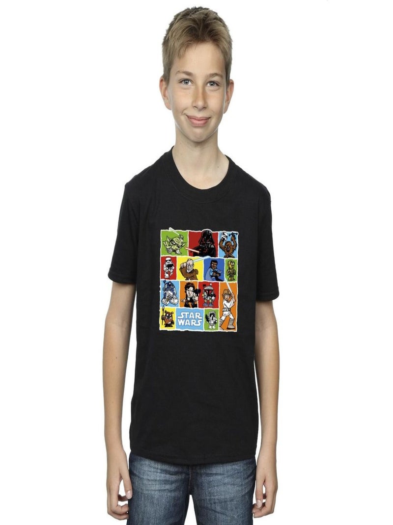 Star Wars - T-shirt Noir - Kiabi