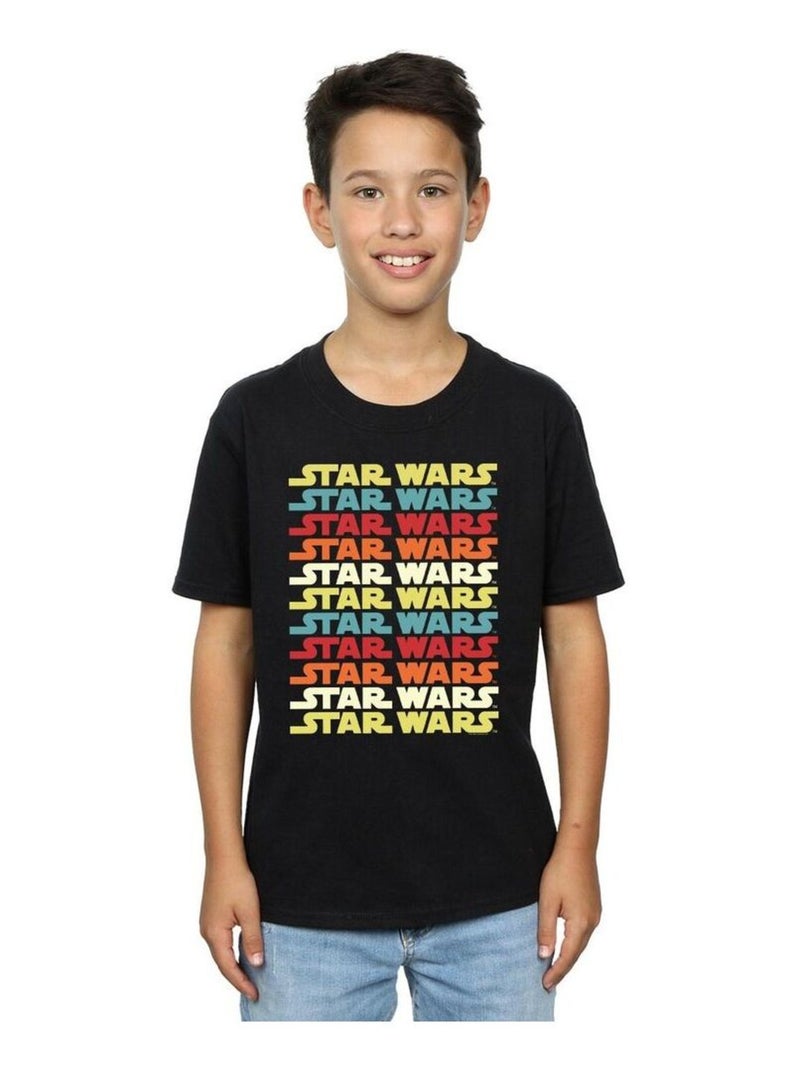 Star Wars - T-shirt Noir - Kiabi