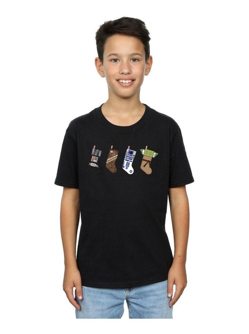 Star Wars - T-shirt Noir - Kiabi