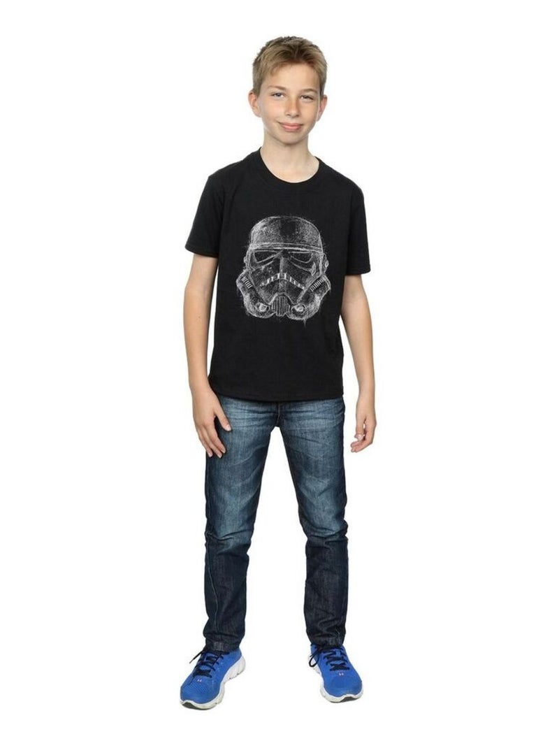 Star Wars - T-shirt Noir - Kiabi