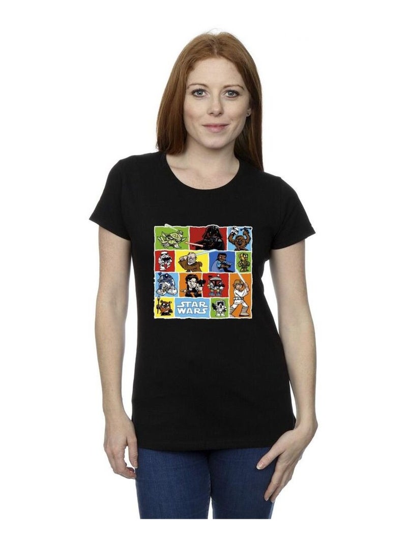 Star Wars - T-shirt Noir - Kiabi