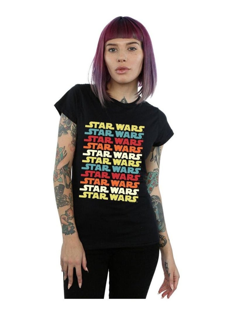 Star Wars - T-shirt Noir - Kiabi