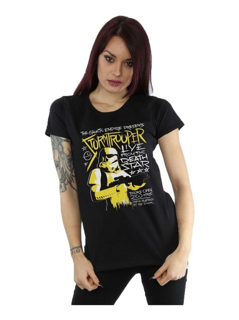 Star Wars - T-shirt Noir - Kiabi