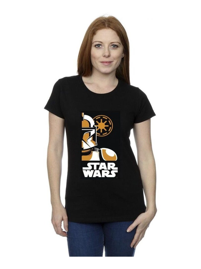 Star Wars - T-shirt Noir - Kiabi