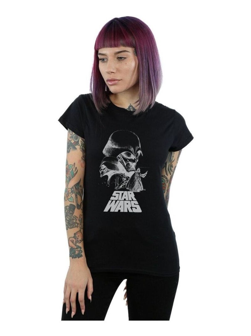 Star Wars - T-shirt Noir - Kiabi