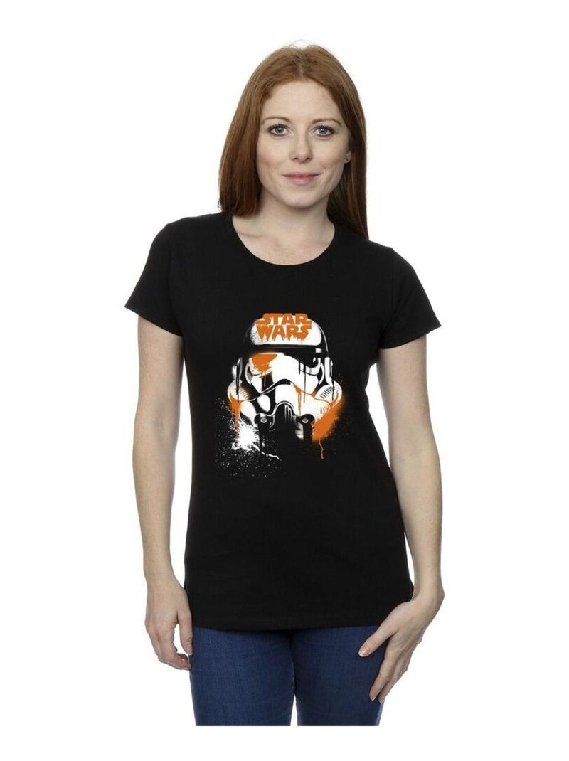 Star Wars - T-shirt Noir - Kiabi