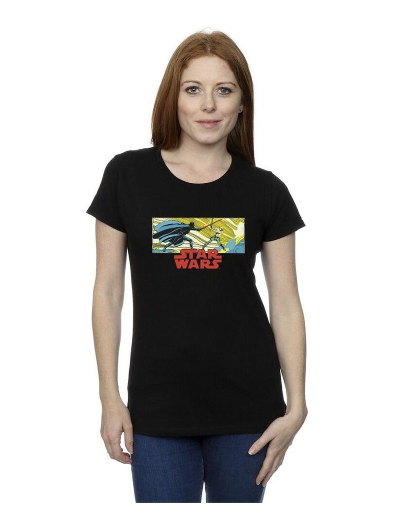 Star Wars - T-shirt Noir - Kiabi