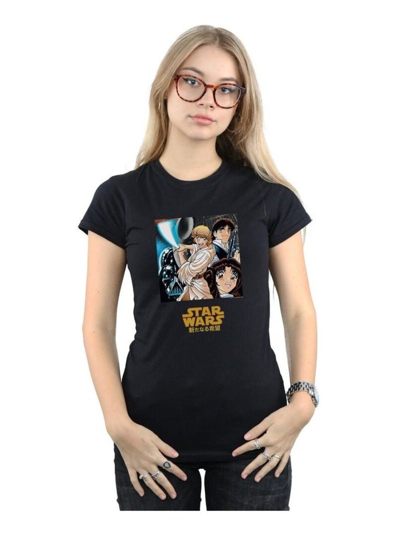 Star Wars - T-shirt Noir - Kiabi