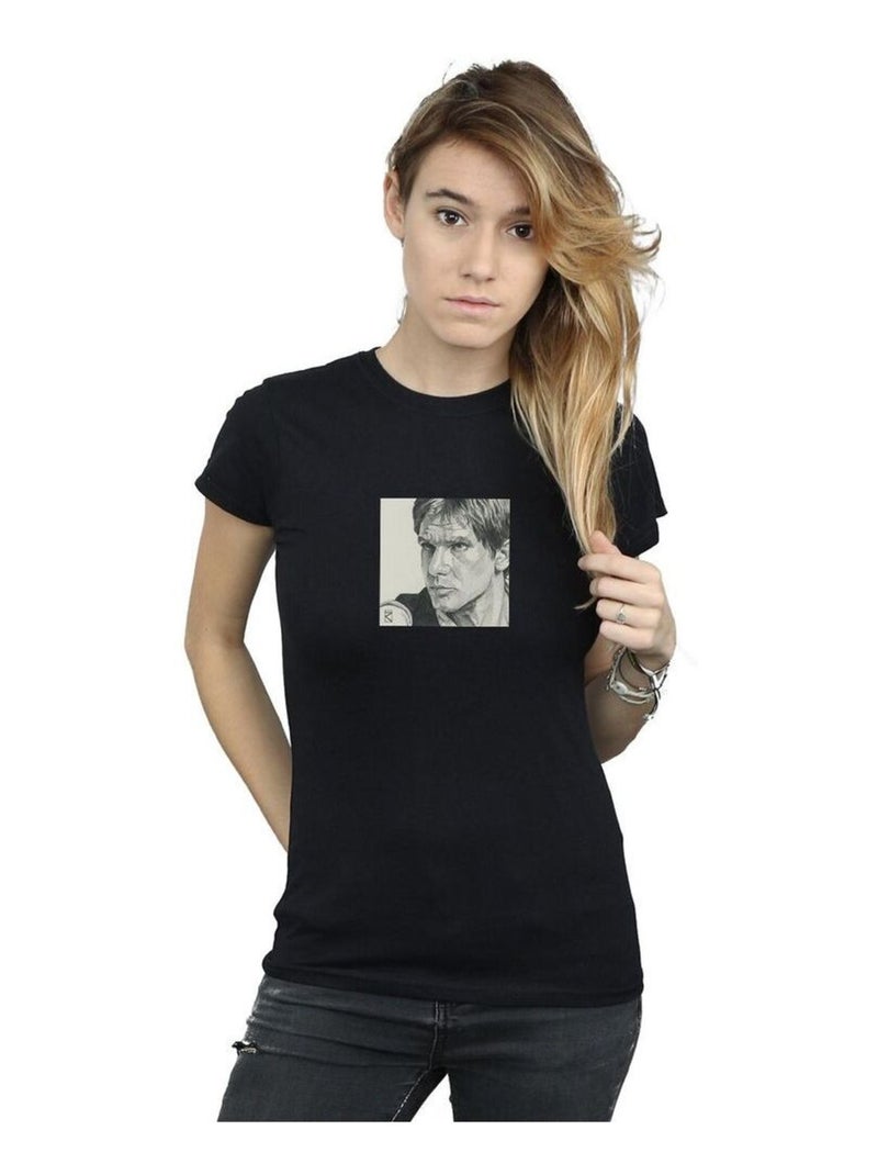Star Wars - T-shirt Noir - Kiabi