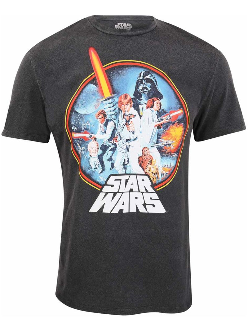 Star Wars - T-shirt Noir - Kiabi
