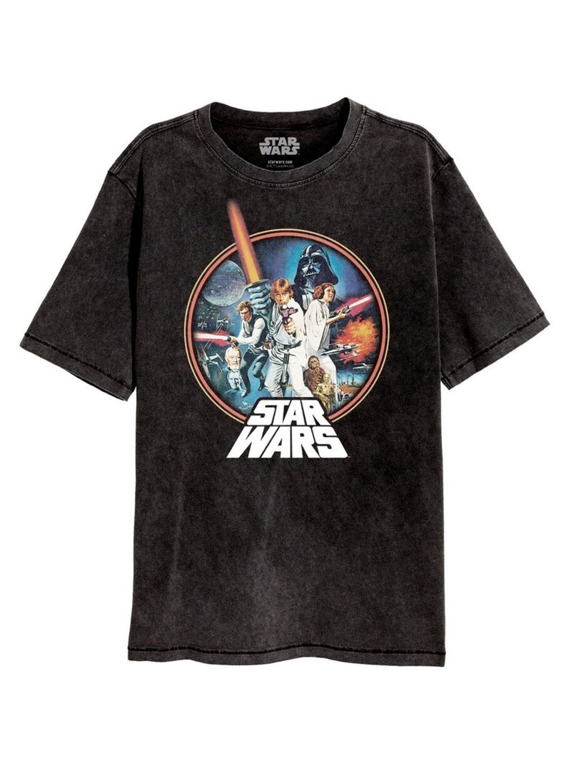 Star Wars - T-shirt Noir - Kiabi