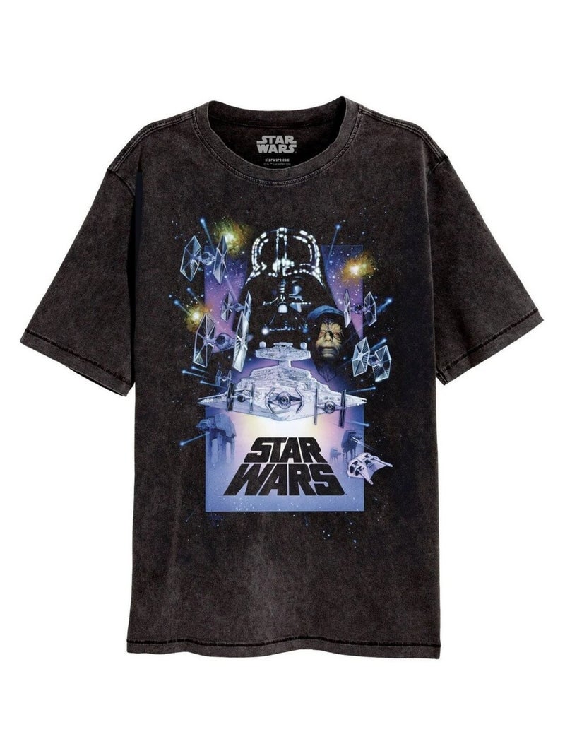 Star Wars - T-shirt Noir - Kiabi