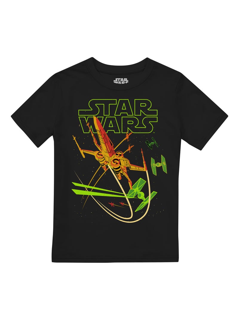 Star Wars - T-shirt Noir - Kiabi