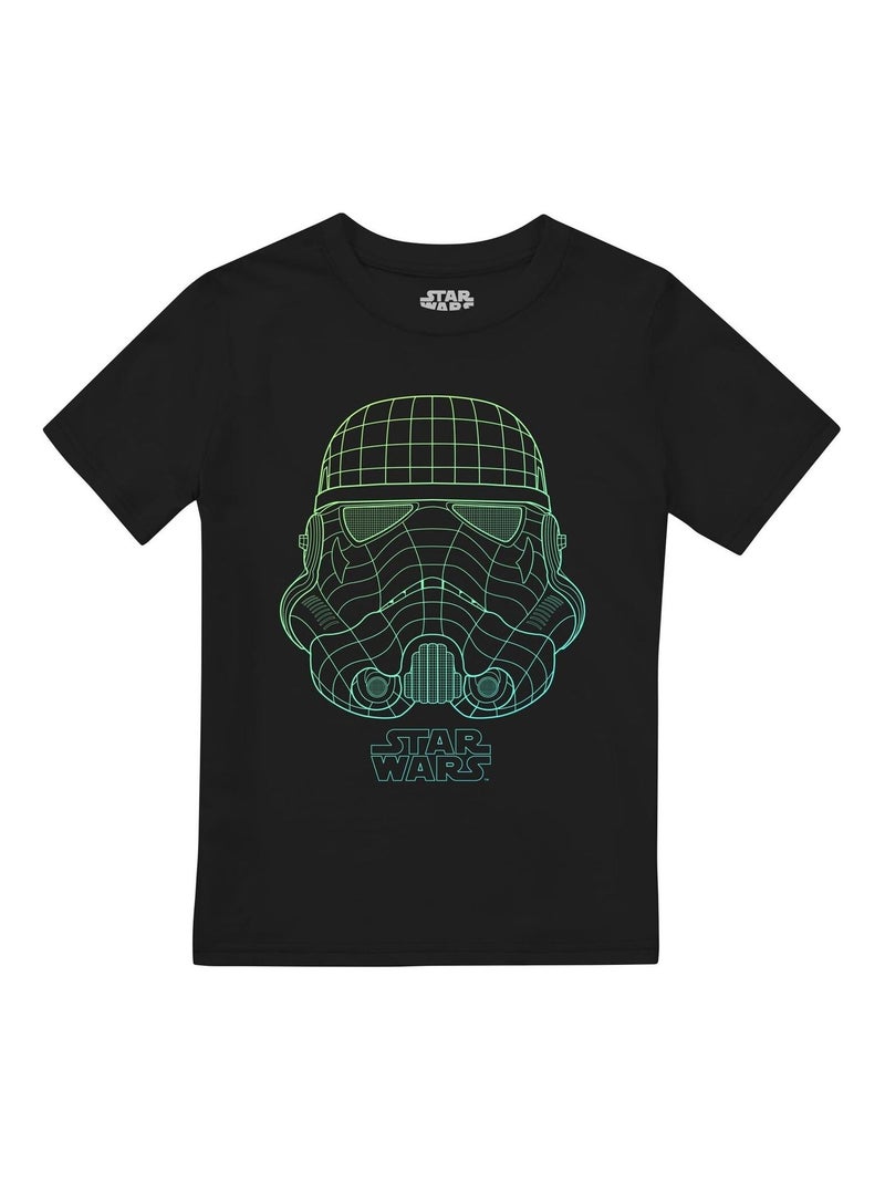Star Wars - T-shirt Noir - Kiabi