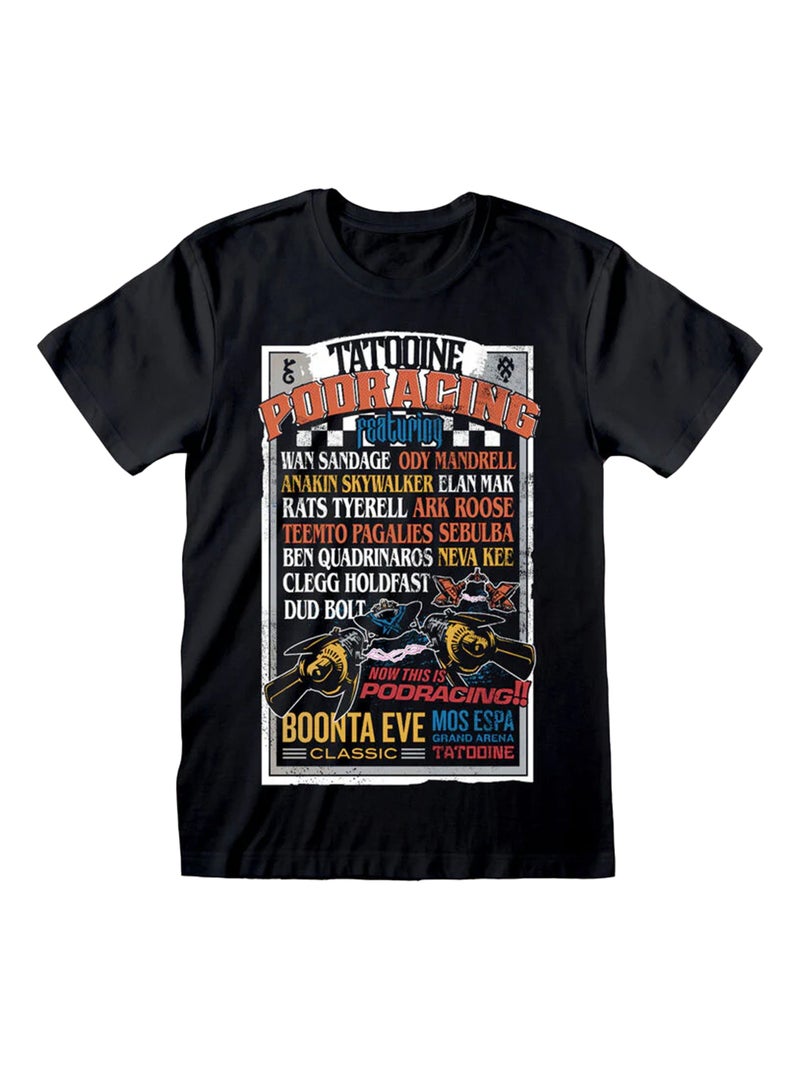 Star Wars - T-shirt PODRACING Noir - Kiabi