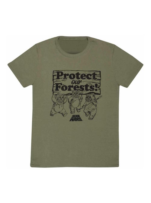 Star Wars - T-shirt PROTECT OUR FORESTS - Kiabi