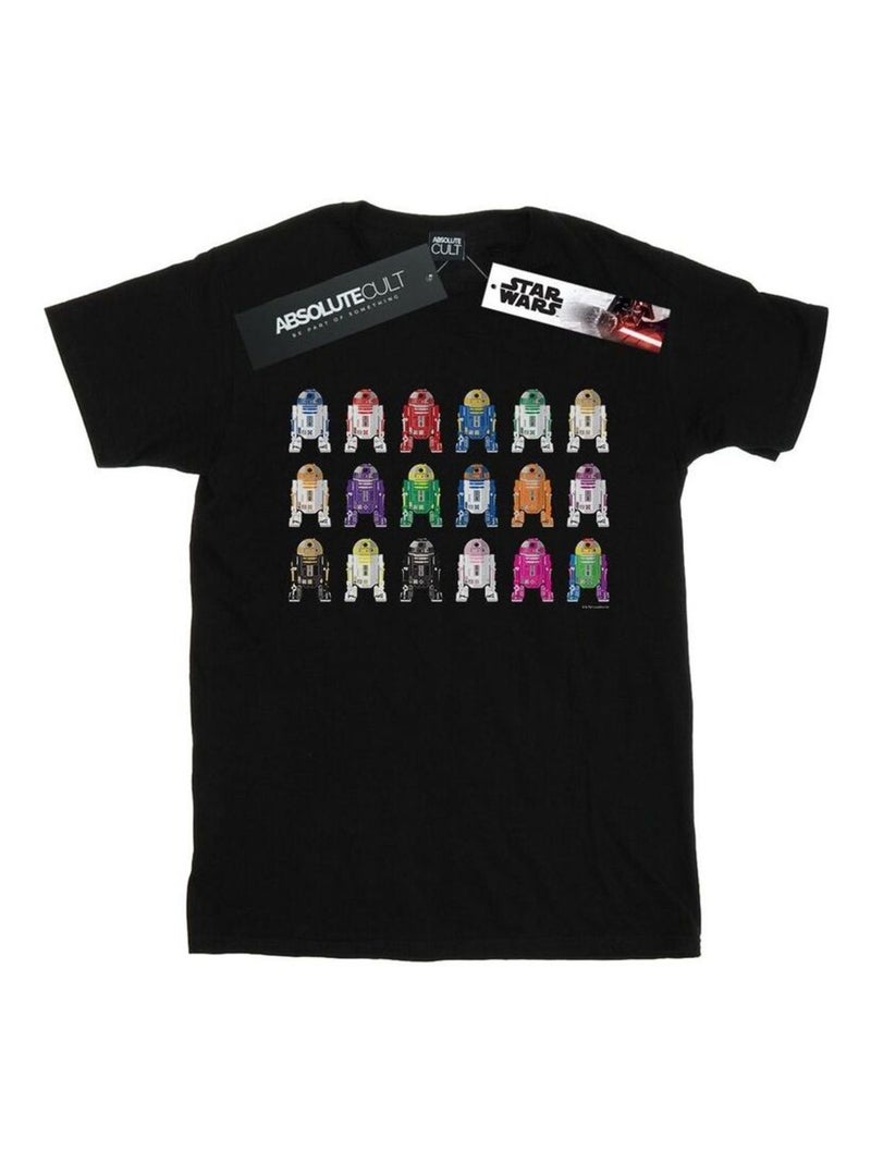 Star Wars - T-shirt R2 UNITS Noir - Kiabi