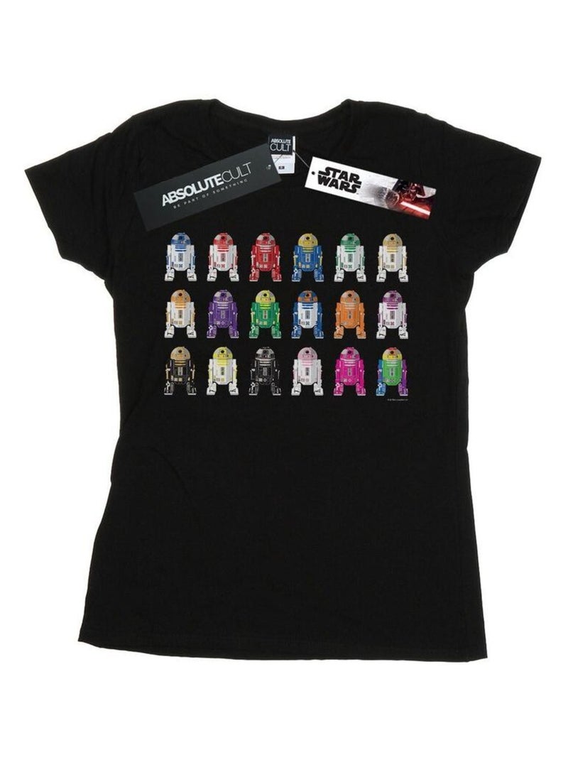 Star Wars - T-shirt R2 UNITS Noir - Kiabi