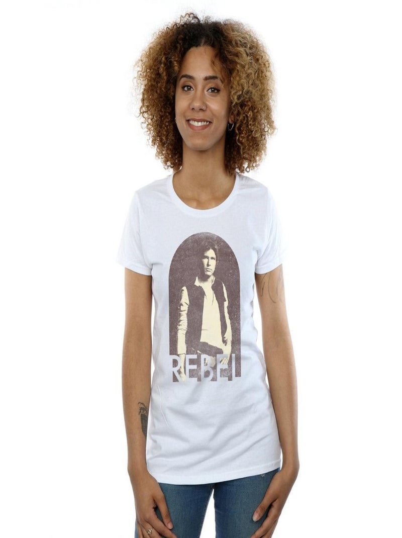 Star Wars - T-shirt REBEL Blanc - Kiabi