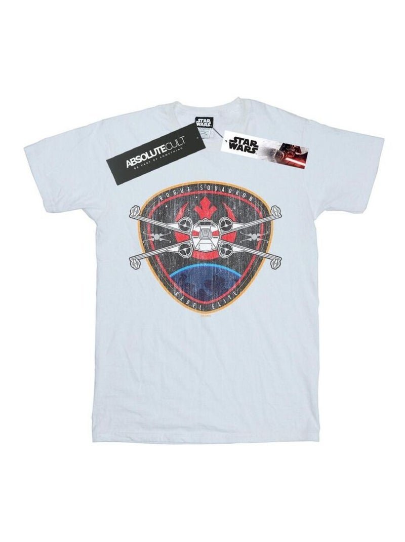 Star Wars - T-shirt REBEL ELITE Blanc - Kiabi
