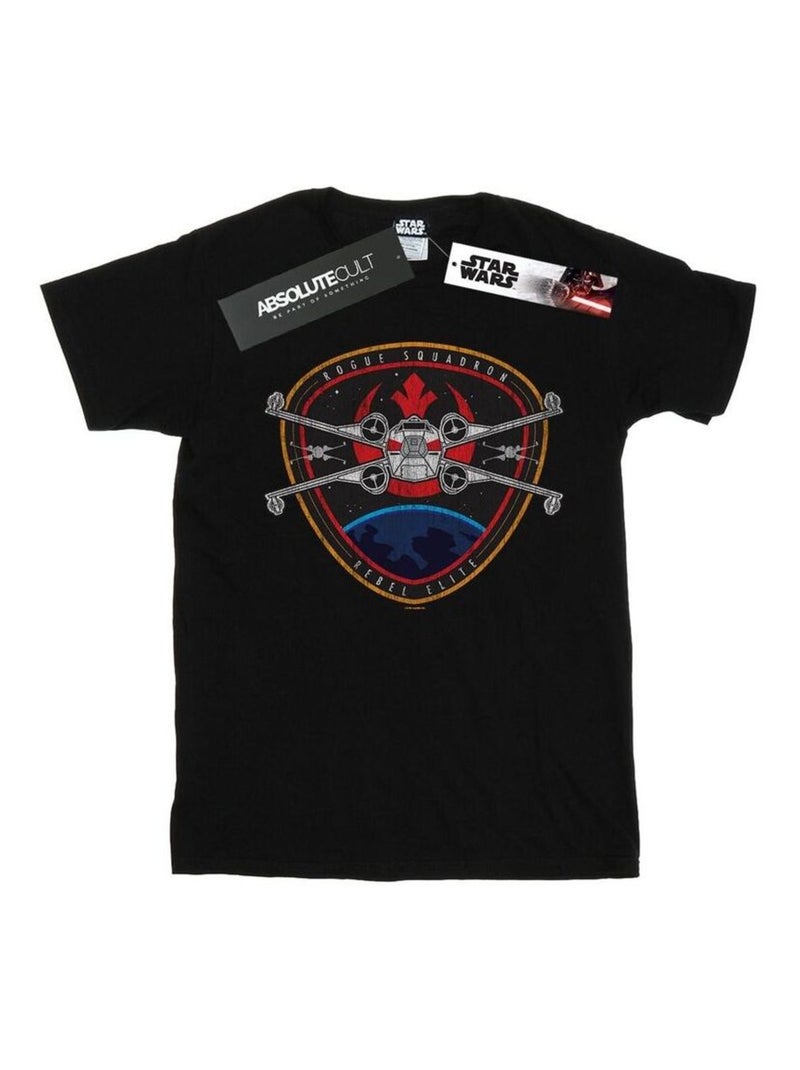 Star Wars - T-shirt REBEL ELITE Noir - Kiabi