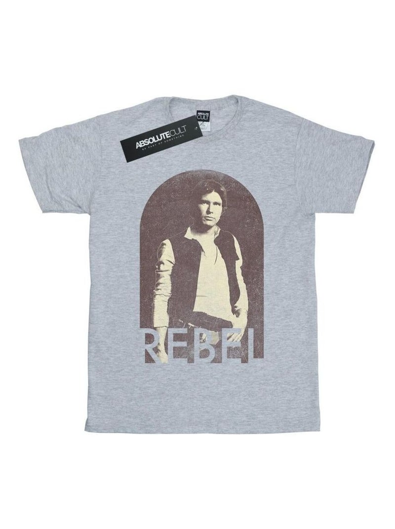 Star Wars - T-shirt REBEL Gris chiné - Kiabi