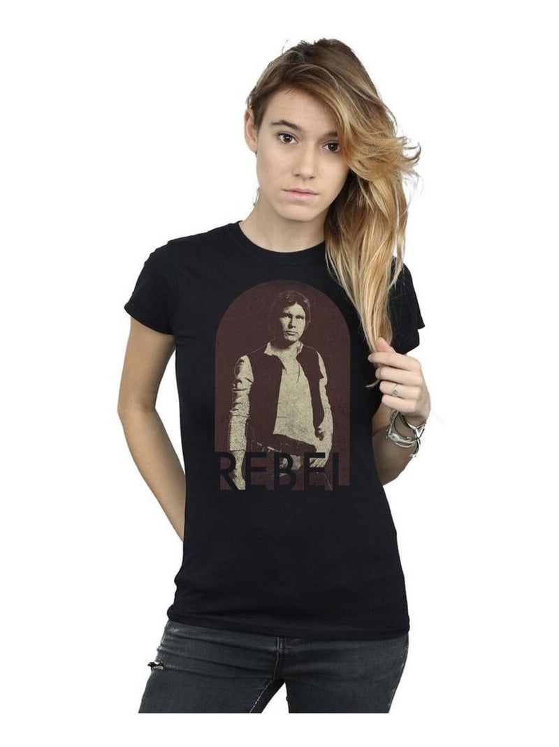 Star Wars - T-shirt REBEL Noir - Kiabi