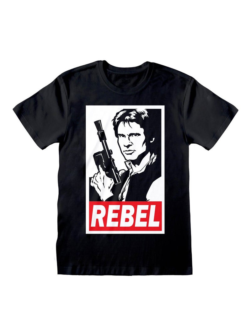 Star Wars - T-shirt REBEL Noir - Kiabi