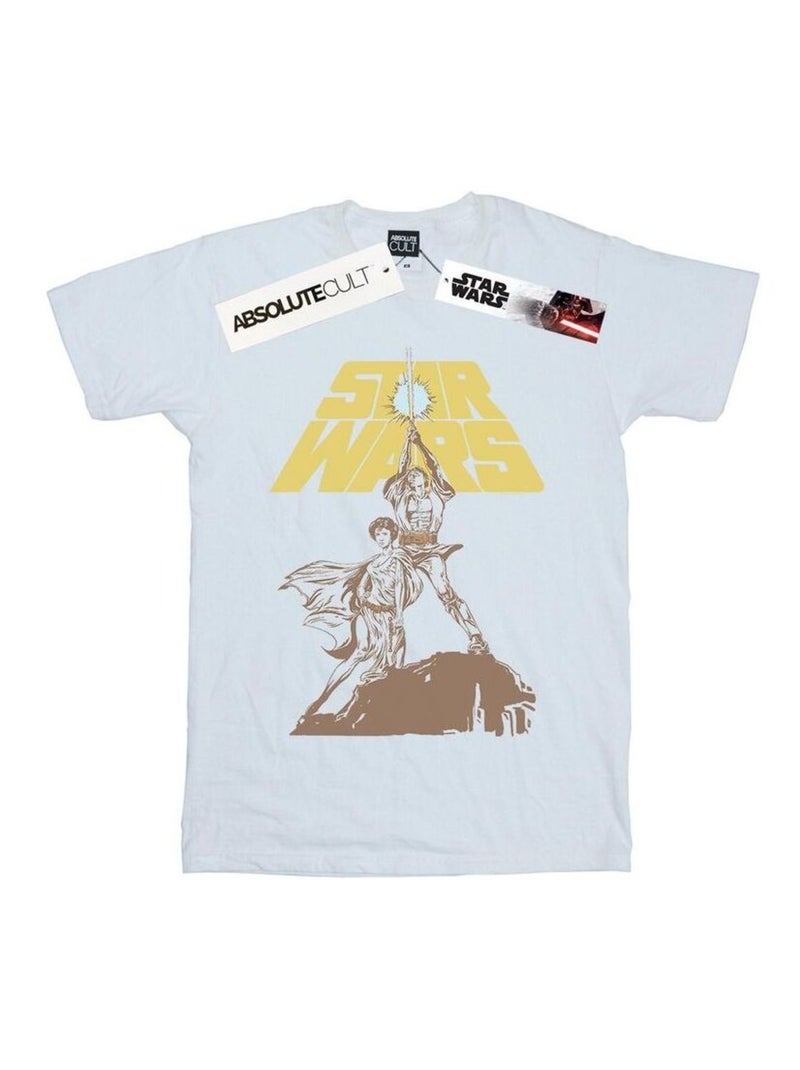 Star Wars - T-shirt REBELS Blanc - Kiabi