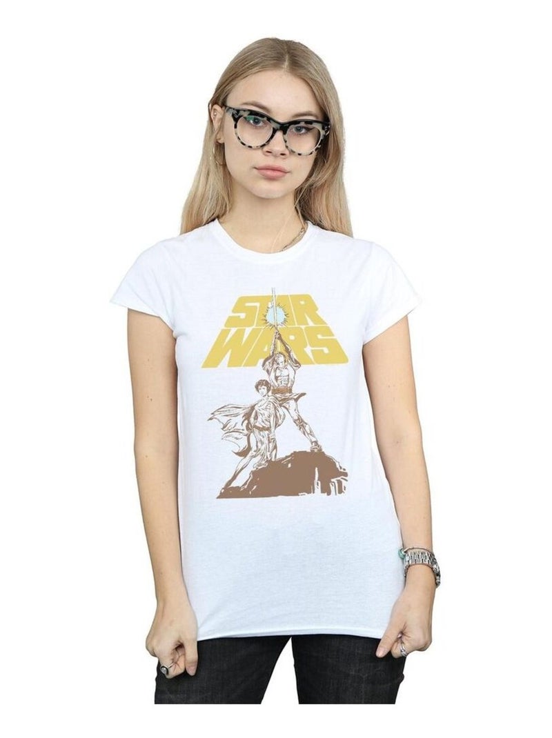 Star Wars - T-shirt REBELS Blanc - Kiabi