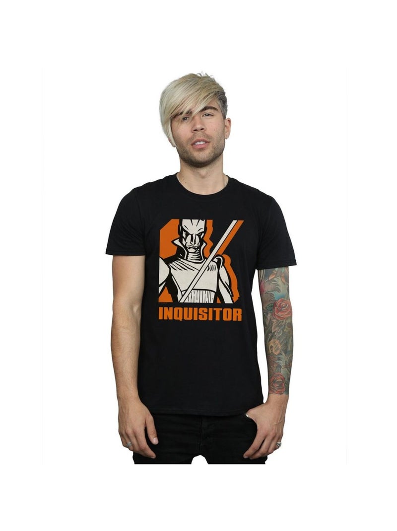 Star Wars - T-shirt REBELS INQUISITOR Noir - Kiabi