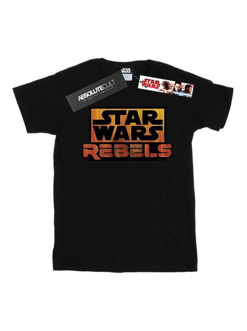 Star Wars - T-shirt REBELS Noir - Kiabi