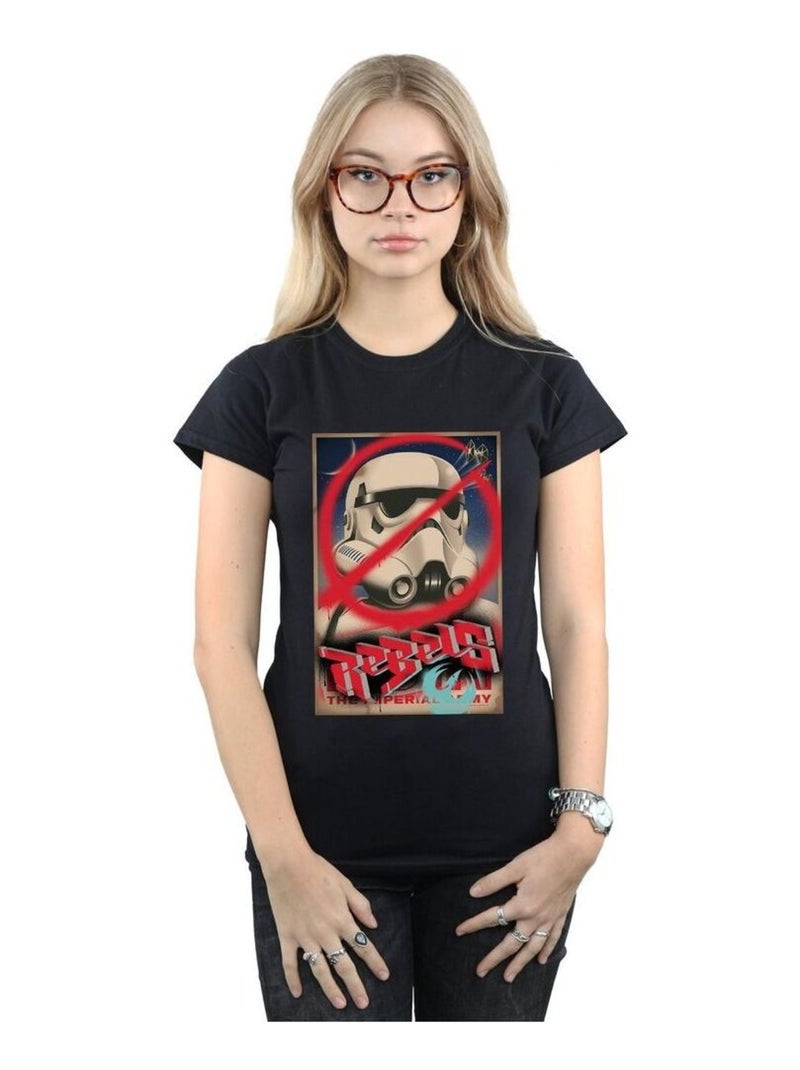 Star Wars - T-shirt REBELS Noir - Kiabi