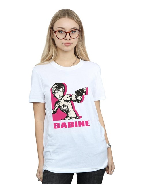 Star Wars - T-shirt REBELS SABINE - Kiabi