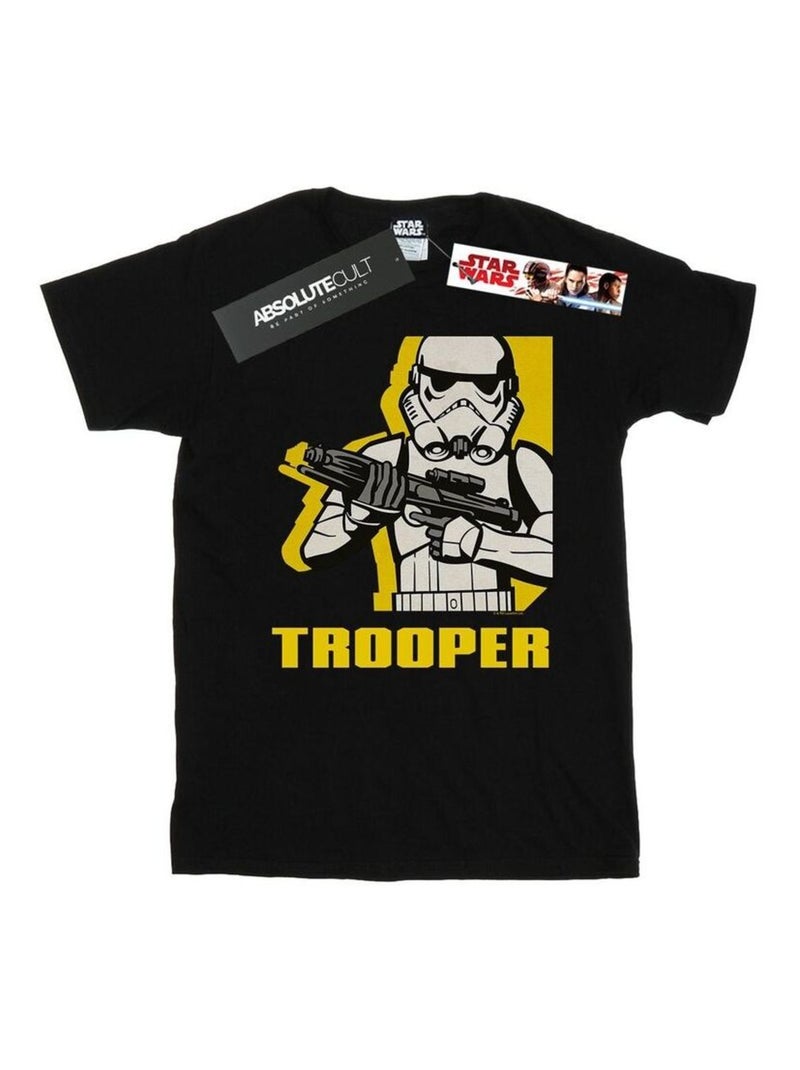 Star Wars - T-shirt REBELS TROOPER Noir - Kiabi